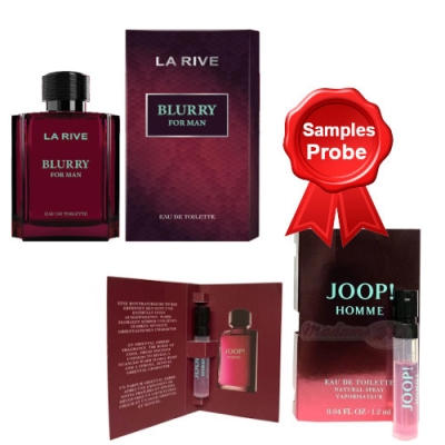 La Rive Blurry Man - Eau de Toilette fur Herren 100 ml, Probe Joop! Homme