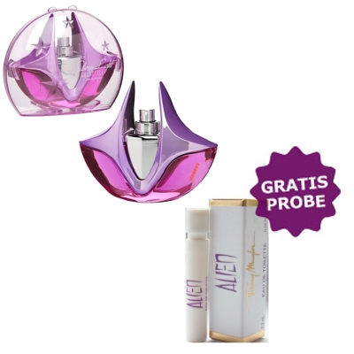 Linn Young Silver Light Galactica - Eau de Parfum 100 ml, Probe Thierry Mugler Alien