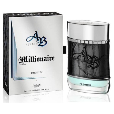 Lomani AB Spirit Millionaire Premium Men - Eau de Toilette fur Herren 100 ml