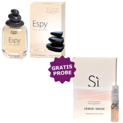 Lamis Espy Women - Eau de Parfum 100 ml, Probe Giorgio Armani Si