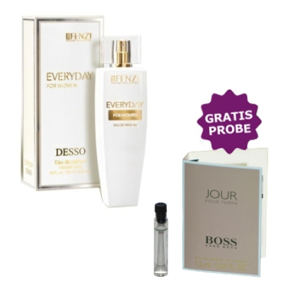 JFenzi Desso Everyday - Eau de Parfum 100 ml, Probe Hugo Boss Jour Femme