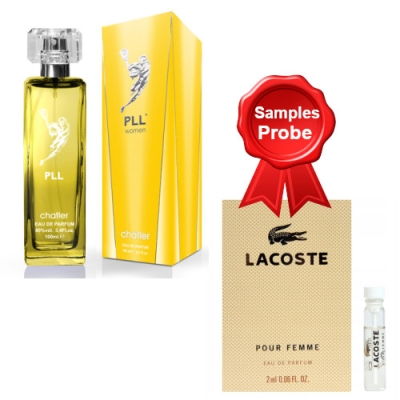Chatler PLL Yellow Women - Eau de Parfum 100 ml, Probe Lacoste Pour Femme