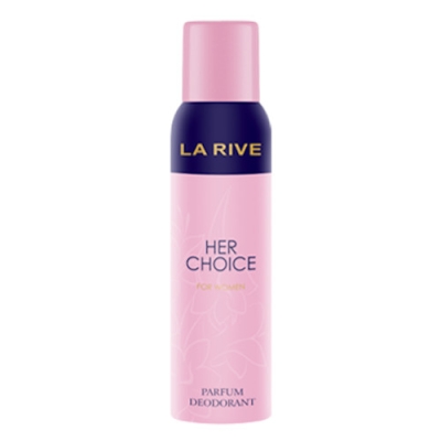 La Rive Her Choice - Aktions-Set, Eau de Parfum fur Damen, Deodorant