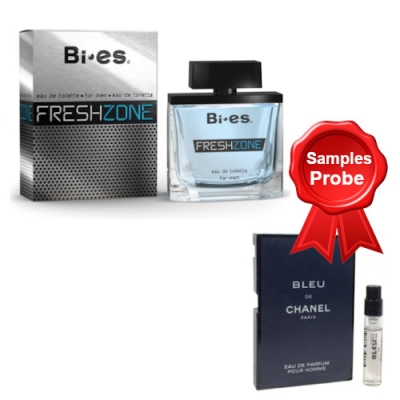 Bi-Es Fresh Zone 100 ml  + Probe Chanel Bleu de Chanel