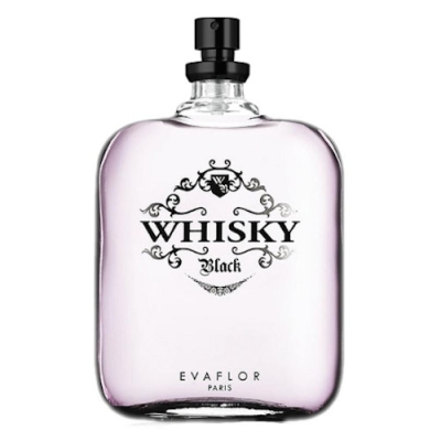 Evaflor Whisky Black - Eau de Toilette fur Herren, tester 100 ml