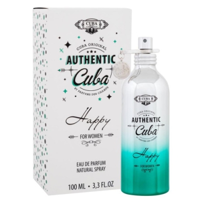 Cuba Authentic Happy - Eau de Parfum fur Damen 100 ml