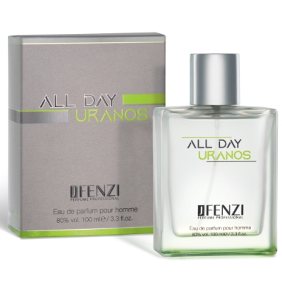 JFenzi Uranos All Day Homme - Eau de Parfum fur Herren 100 ml