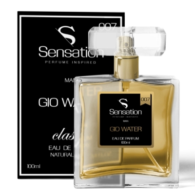 Sensation 007 Gio Water - Eau de Parfum fur Herren 100 ml